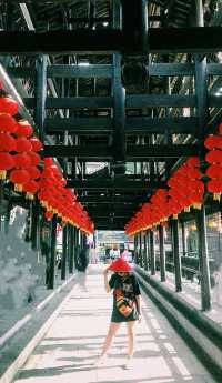 Furong town - an ancient town over 2000 years old hanging on a waterfall
