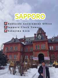 ❄️ Sapporo in a Day: From the Serenity of Nakajima Park to the Timeless Charm of the Clock Tower