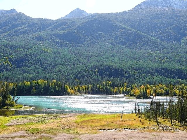“Autumn Wonder of Kanas Lake” “Autumn Wonder of Kanas Lake”