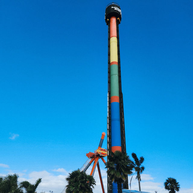 สนุกสุดมันส์ที่ Rainbow’s End สวนสนุกในนิวซีแลนด์