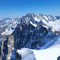 Where Sky and Snow Merge: The Aiguille's Eternal Dance