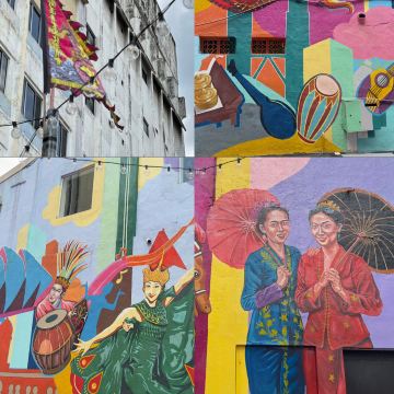 クアラルンプールのストリートアートガイド：有名なペタリン通りの壁画