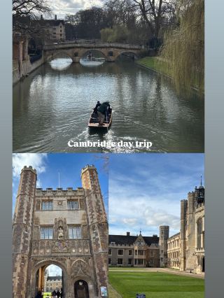 ทริปเที่ยวเคมบริดจ์แบบไปเช้าเย็นกลับ