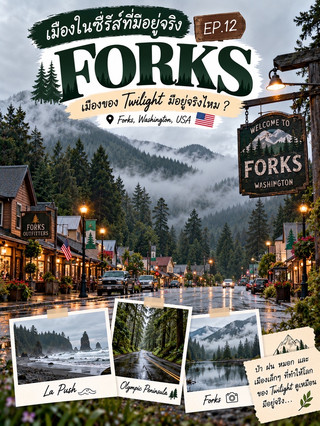 🎬 Forks & Pacific Northwest 🇺🇸