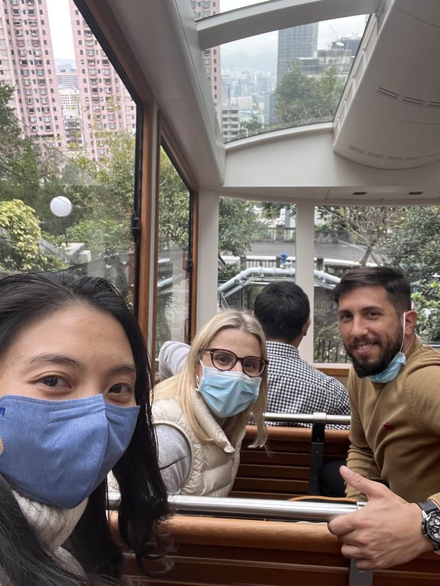 PEAK TRAM 🚃 THE MOST BEAUTIFUL VIEW FROM HK🌃