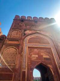 Red Hot Agra Fort 🔥 