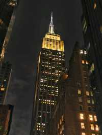 Night Life in NYC – Empire State Building and Times Square
