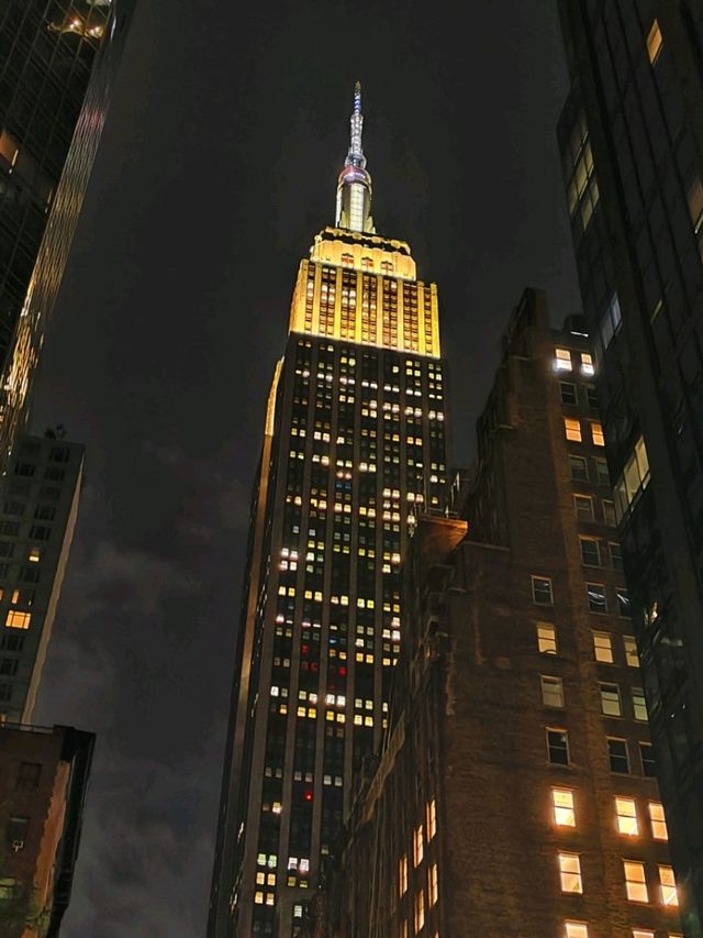 Night Life in NYC – Empire State Building and Times Square