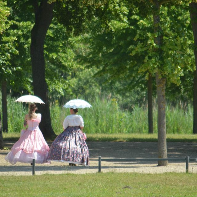 Schwerin castle and the garden
