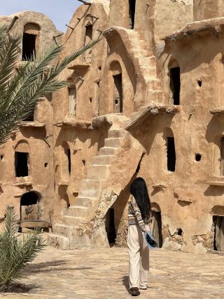 🇹🇳튀니지 독특한 토브카 양식의 저장소 Ksar ouled soltane