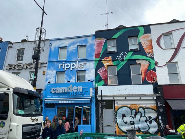 🛍️🎨 Camden Market:Tapestry of Urban culture