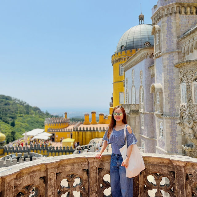 【葡萄牙旅行🇵🇹】Sintra色彩繽紛的佩納宮👑