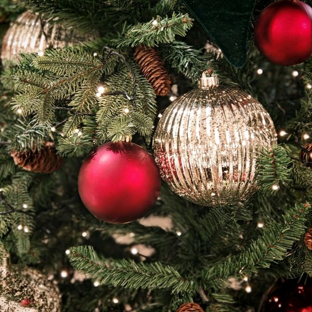 Charming Christmas Decor at a Restaurant in Taranto  