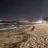 Bali island ,Kuta beach and Beachwalk mall .