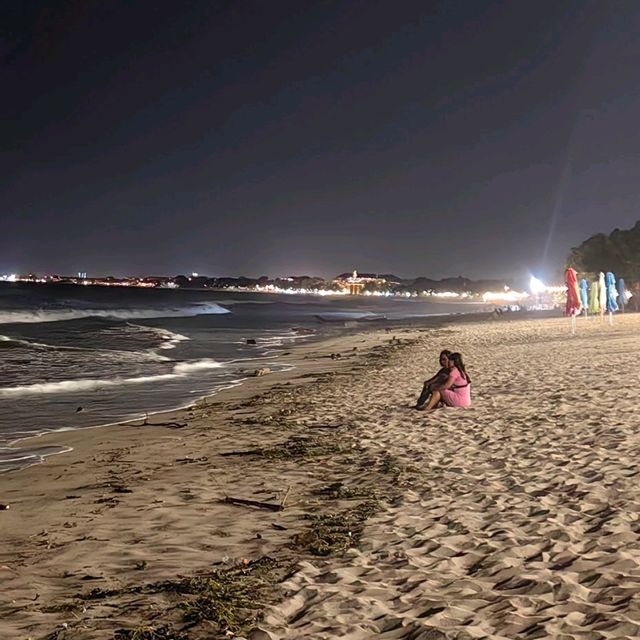 Bali island ,Kuta beach and Beachwalk mall .