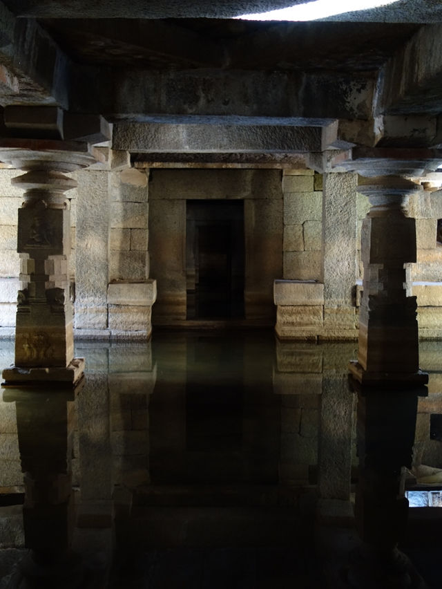 Exploring the Underground Shiva Temple in Hampi