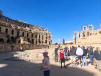 The third biggest roman arena with 35000 seats. 