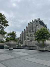 Spectacular example of modern architecture 1000 Trees, 天安千树 (Tiān’ān Qiānshù)