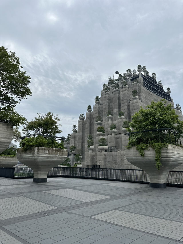 Spectacular example of modern architecture 1000 Trees, 天安千树 (Tiān’ān Qiānshù)