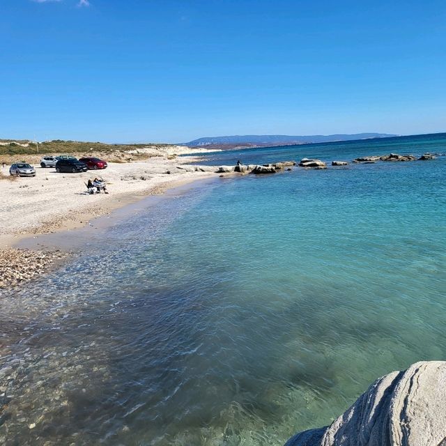 Hidden Paradise in Çeşme🇹🇷… Delikli Koy Will Steal Your Heart! 🌊☀️