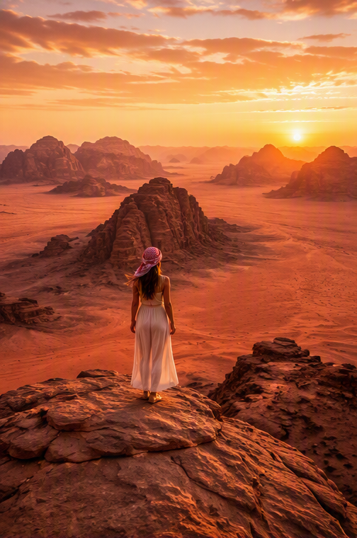 🏜️화성에 가지 않아도 이런 풍경을 볼 수 있어요!🚀이곳이 바로 와디 럼입니다.