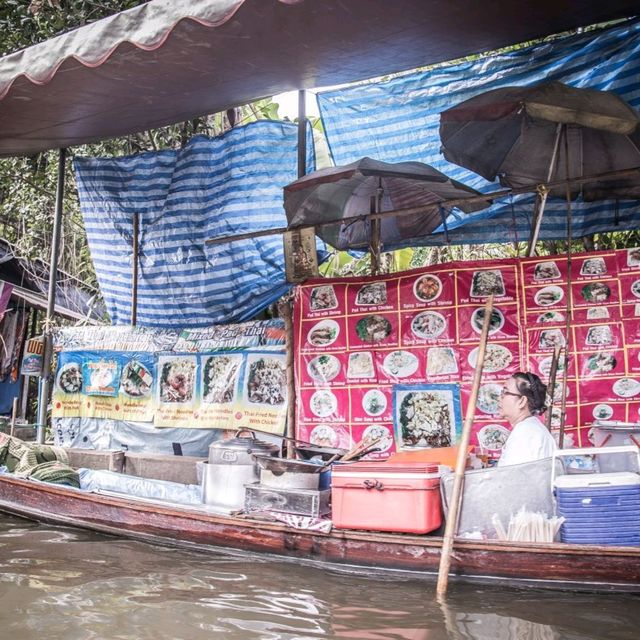 The Floating Market of Thailand