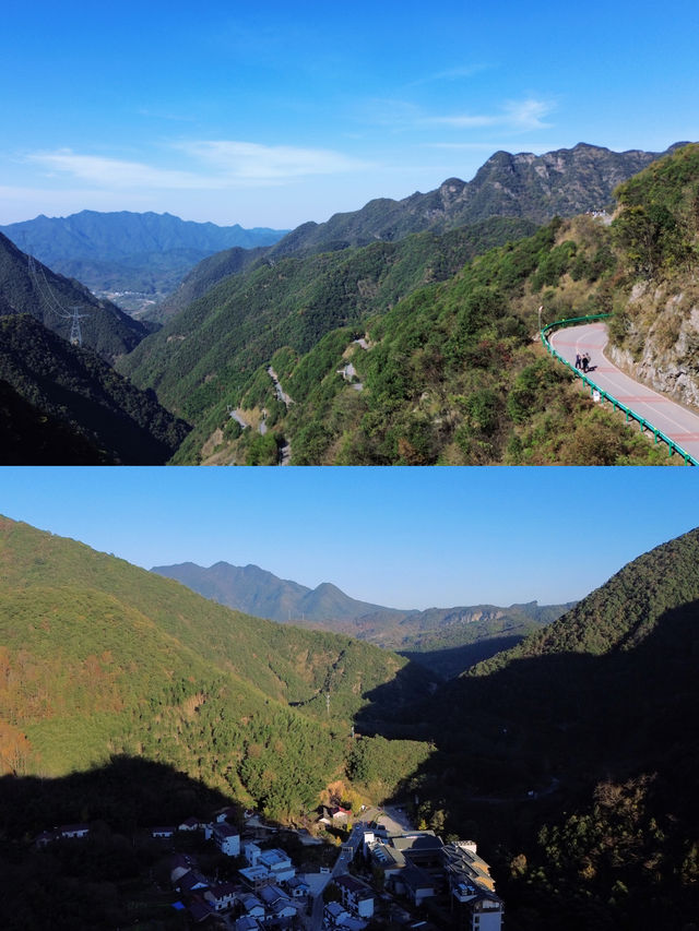 從杭州出發2h，去皖南川藏線過周末