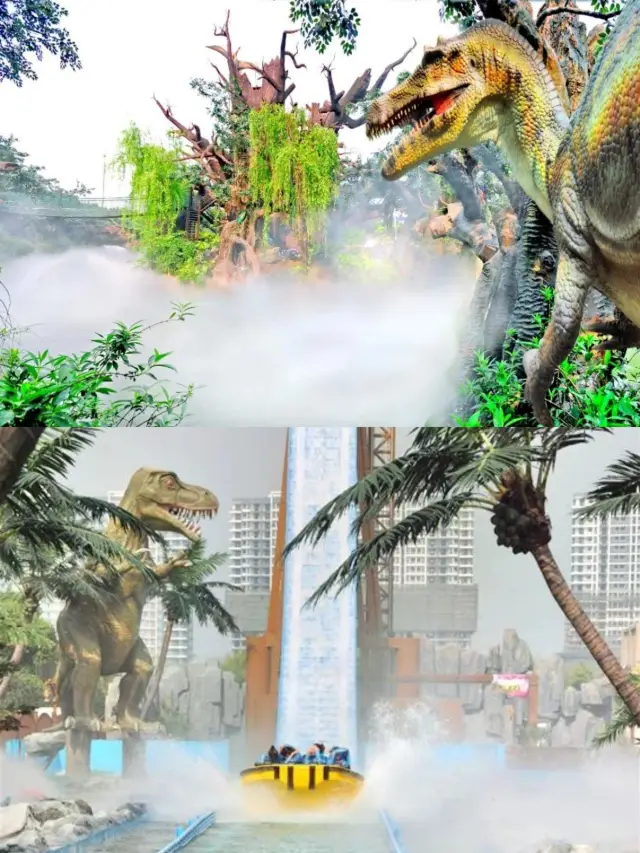 Changzhou can return to the Jurassic dinosaur world theme park