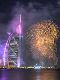 Magnificent Fireworks in Dubai!!!