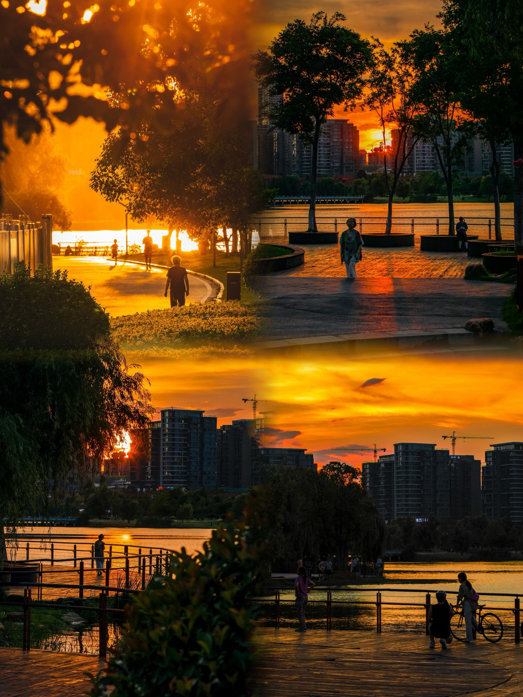 夕陽西下 夕陽西下後 | 當我們等待夕陽西下景色的這一刻，在地球的