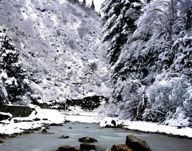 小城迭部，最美冬景，降落人間的仙境