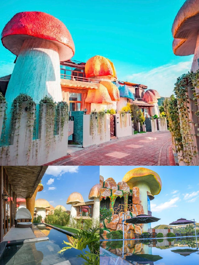 貴州興義蘑菇屋，真實版的童話世界，夢幻蘑菇屋