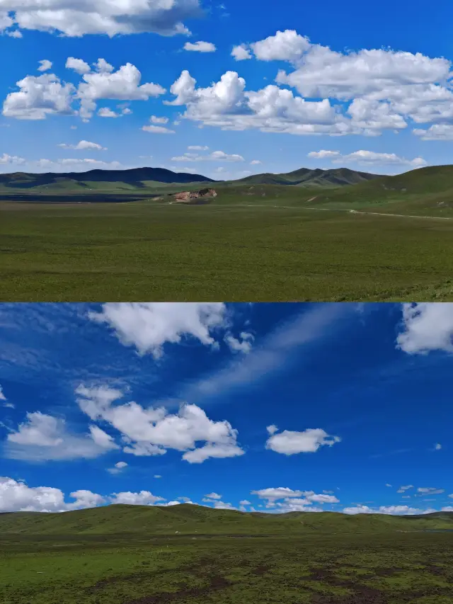 The Zoige Grassland is a scene straight out of a Windows desktop with just a casual snap