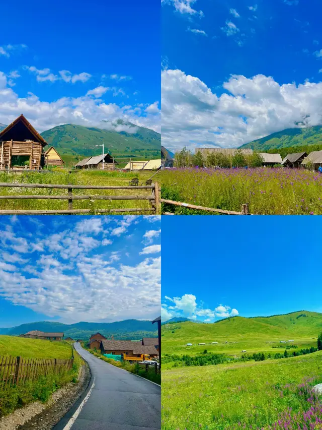 Hemu has witnessed the charming summer scenery of my Altay trip