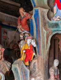 三聖寺|南面台山觀郁峨，諸聖雲臨俯砂河
