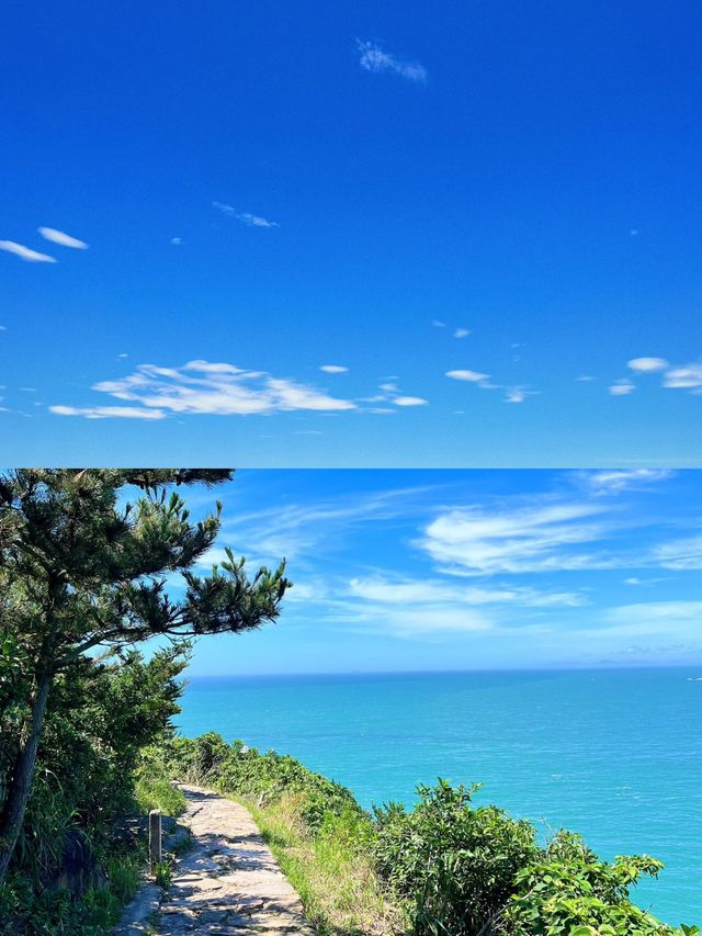 七八月份的東極島堪稱國內海島天花板