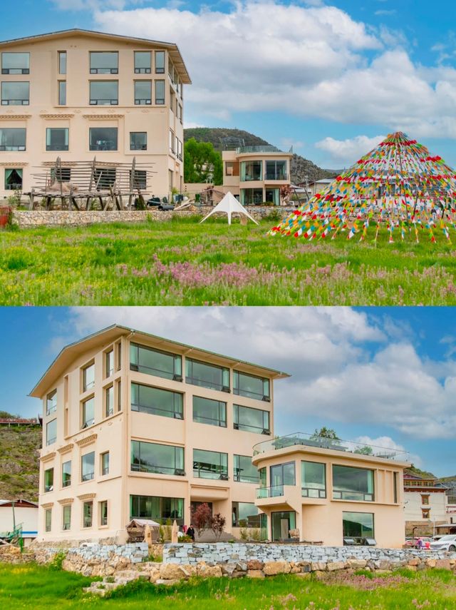 躺看雪山+草原這家民宿住進我的心坎