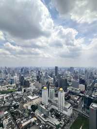A Birds Eye view of Bangkok, a sprawling metropolis 