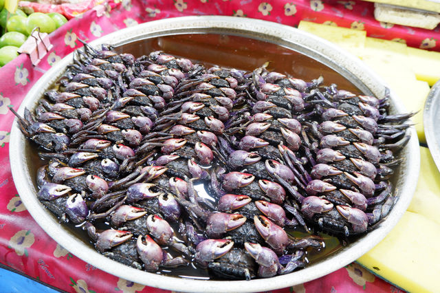 芭堤雅海鮮市場遊覽。