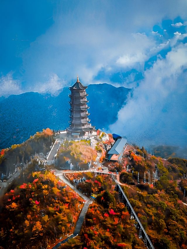 秋遊好去處，這個秋天一定要去巴山大峽谷！。