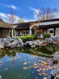 一角靜謐問津園。