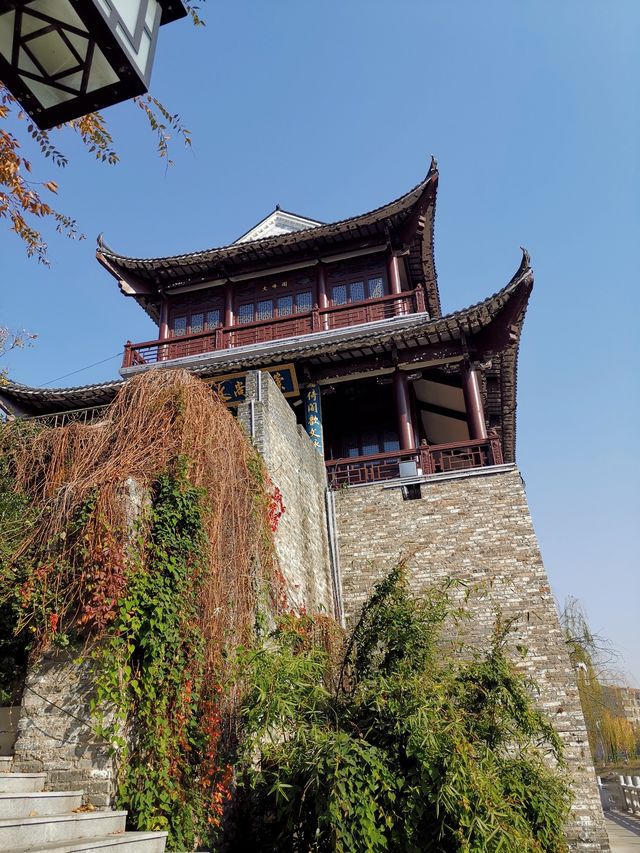 外圓內方的如皋城。