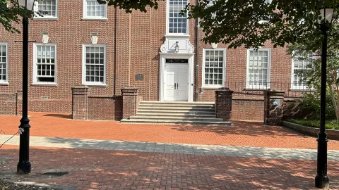 Visit the main campus of the University of Delaware — traveler post in Newark