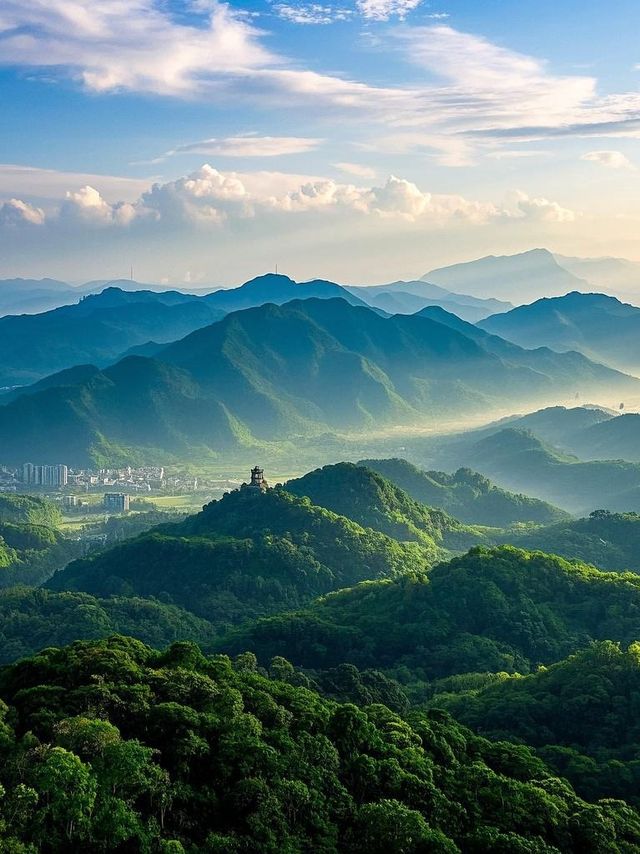 冬遊西樵山：邂逅冬日仙境的奇妙之旅