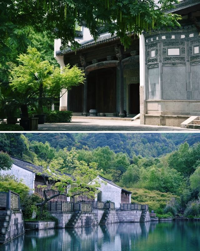 隱於神仙山水的百年古建酒店
