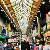 打卡日本大阪黑門市場