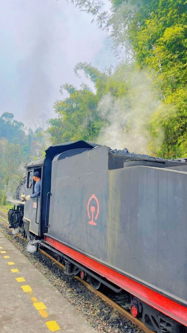 「乘坐嘉陽小火車，保證會令你驚喜！」
