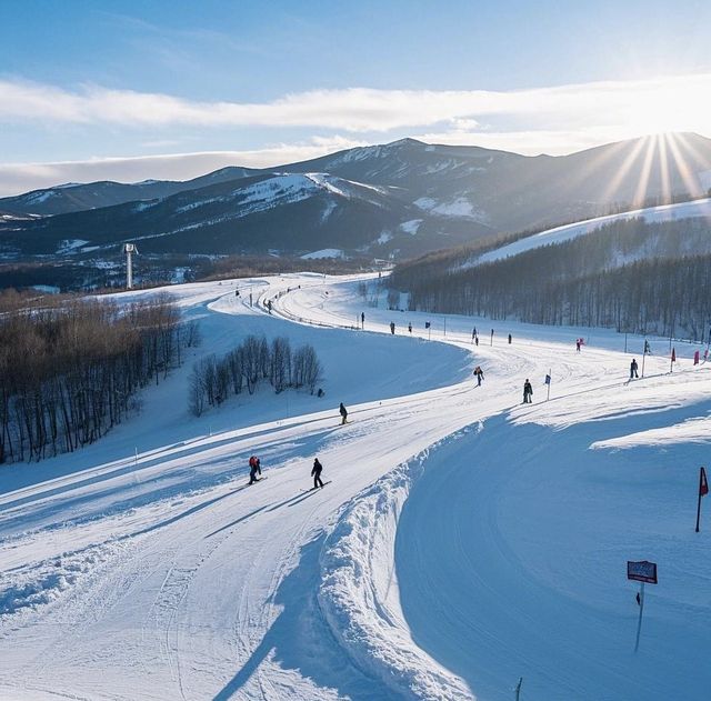 暢滑長春蓮花山滑雪場，暢享冬日激情