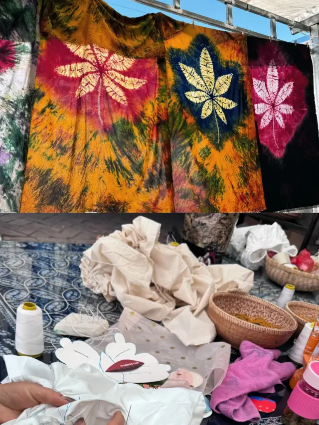 大理喜洲古鎮 體驗紮染工藝的一天