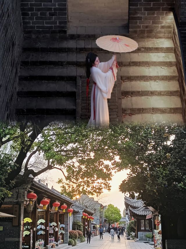 台兒莊的夜與文匯王府院子